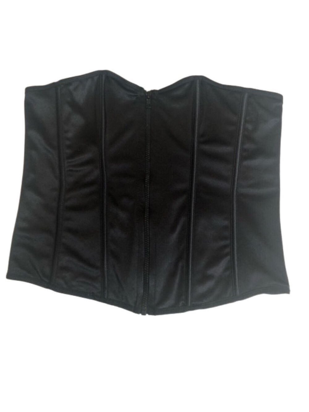 Seven til Midnight Size 1X/2X black corset. Sexy vixen cos-play lingerie boning